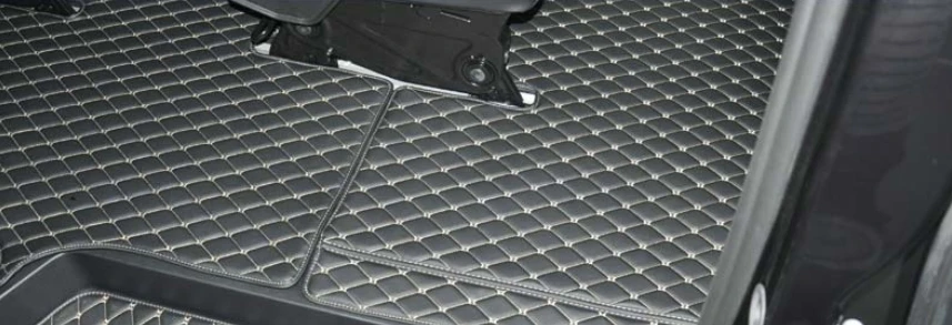 Хорошее качественные маты! Специальные автомобильные коврики+ один коврик в багажник для Mercedes Benz Viano 7 8 мест-2004 водонепроницаемые ковры