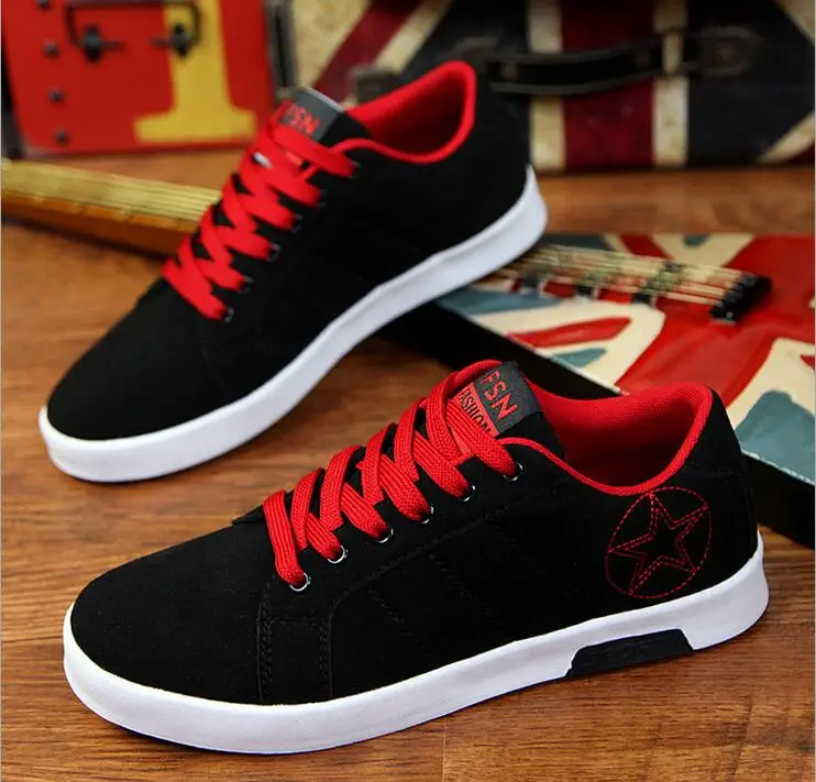 2017 Spring Autumn Fashion Shoes Men's Casual Shoes Breathable New Men Canvas Shoes Gay Male ...