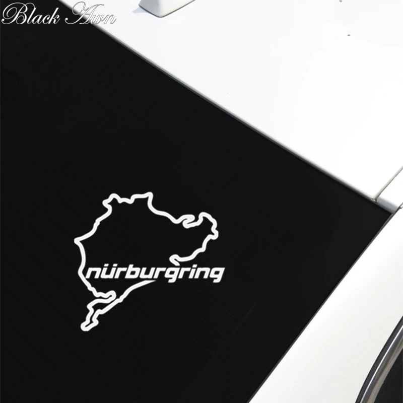 Nurburgring Автомобиля Виниловая наклейка стикер D060|Наклейки на автомобиль| |
