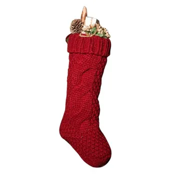 

Woolen Yarn Sack Gift Filler Decoration solid color Sock fashion women's socks casual meia dropshipping 40al22