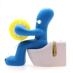 Support de bande dessinée créatif 1 pièce, organisateur de rangement de bureau et trombone, support de stylo de bureau, cadeaux pour étudiants, fournitures scolaires 