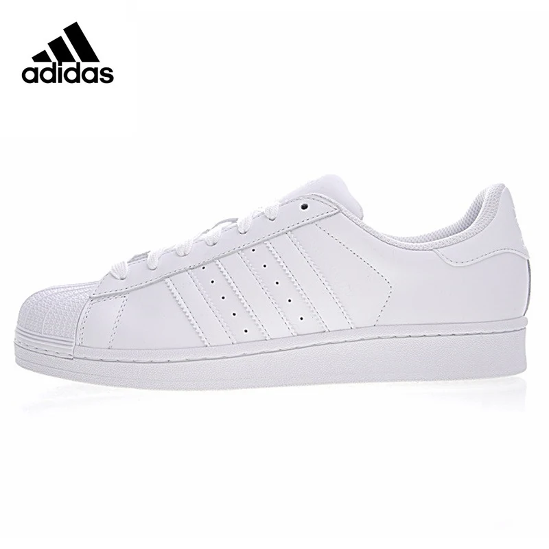 

Adidas Clover SUPERSTAR FOUNDATION Men and Women Skateboarding Shoes, White,Wearable Non-slip Lightweight EUR Size U