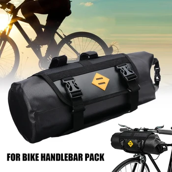 

Waterproof Bicycle Front Tube Bag Durable Handlebar Pack Cycling High-capacity Storage Pocket Frame Holder Bycicle Accessories
