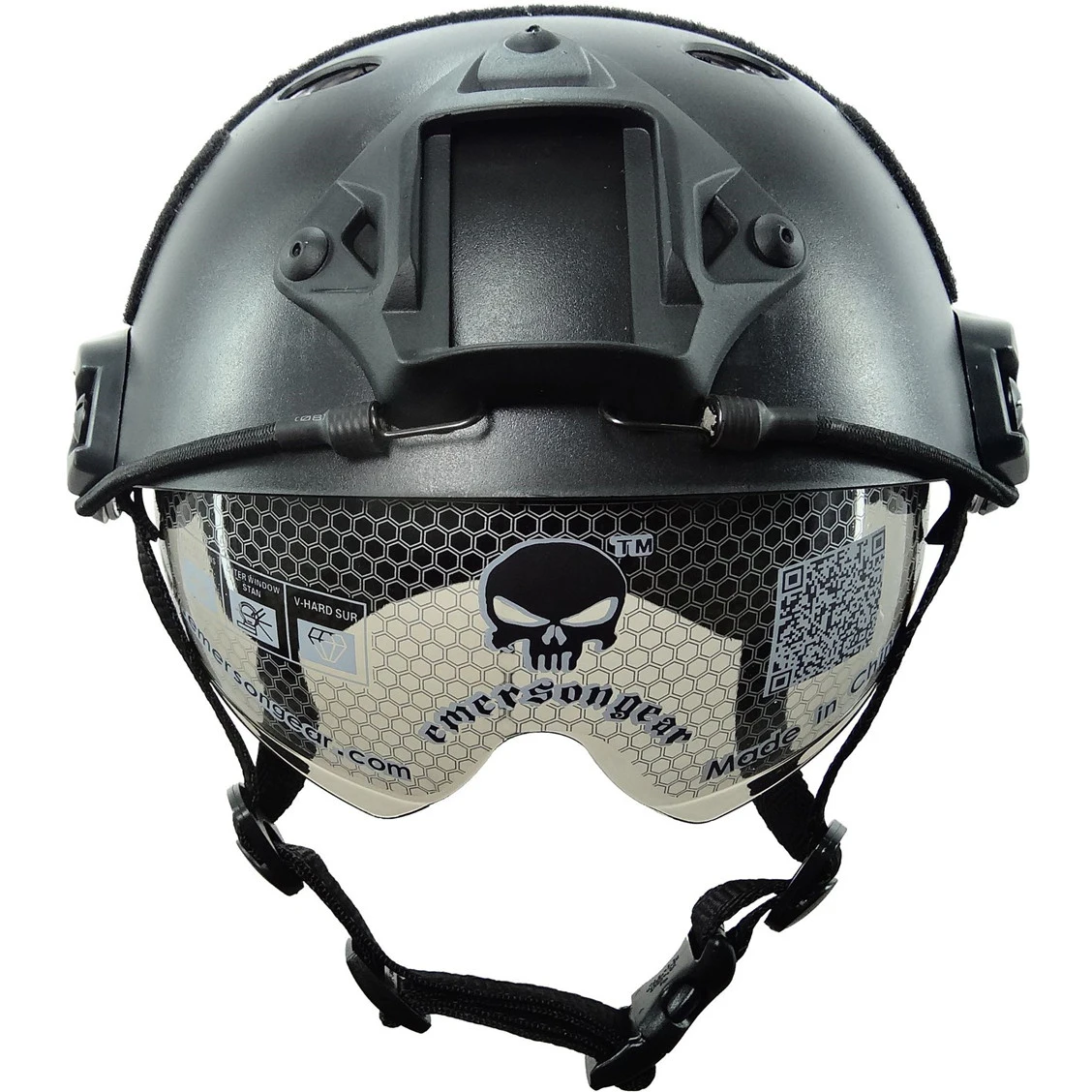 SJ-MAURIE маска для лица Тактический шлем с защитными очками Быстрый Шлем тактический велосипедный шлем защитные Военные Аксессуары - Цвет: Черный