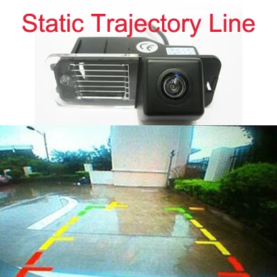 Aycetry! CCD HD цветная камера заднего вида для Volkswagen/VW/Polo/Golf 6/Passat CC система парковки - Название цвета: Static