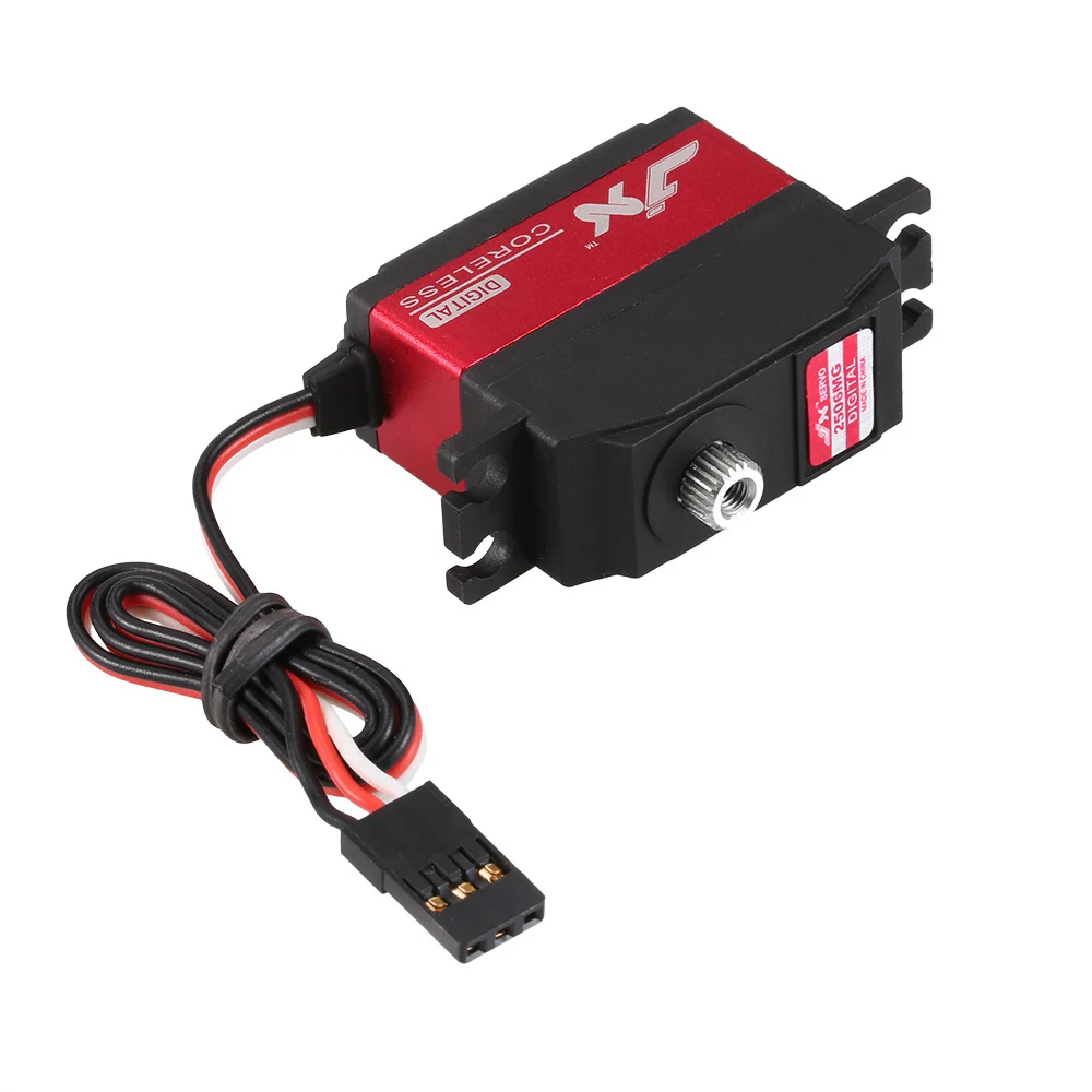 JX PDI-2506MG 25 г из металла Шестерни Digitale сервопривод мотор Coreless voor RC 450 500 Вертолет Vaste vleugels Vliegtuig