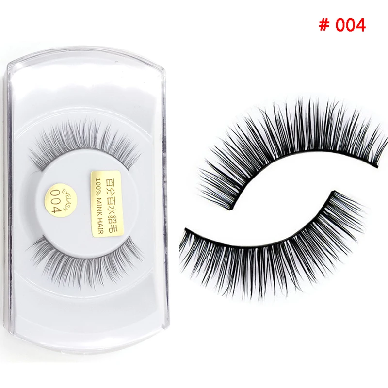 1 пара Профессиональные Накладные ресницы из 100% норки|false eyelashes|fashion false eyelashesfashion