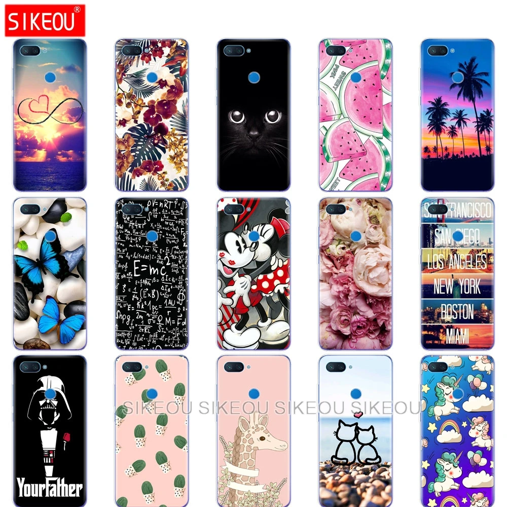 

Silicone case For Xiaomi mi 8 LITE Cases 6.26 " inch clear soft TPU For Xiaomi mi 8 lite Back Cover For Xiaomi mi8 coque capa