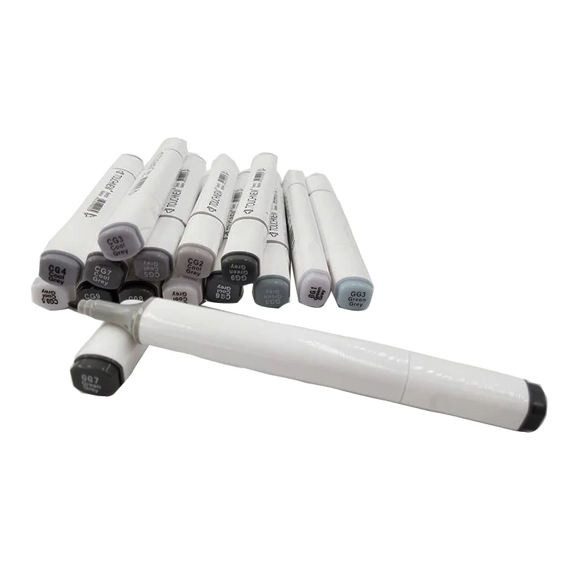 Touchnew 5/10/30 Colors Sketch Markers Grayscale Art Marker Pen Double
