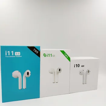 

i11 TWS Wireless mini Bluetooth Earbuds Headsets earphone With Mic For iPhone X 7 8 Samsung S6 S8 Xiaomi Huawei LG