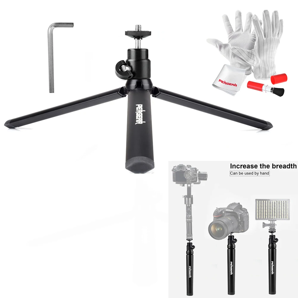 Алюминиевый мини штатив Pergear для камер Zhiyun Smooth Q Crane M светильник с шаровой