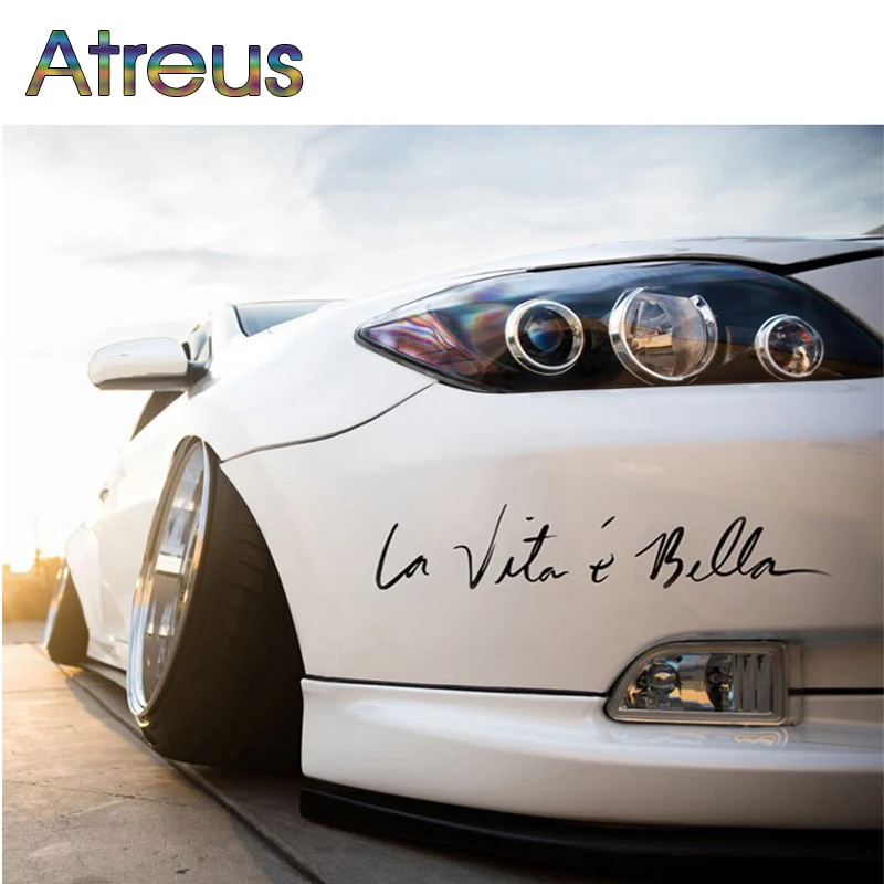 

Atreus 1pcs Car-styling Automobiles Stickers Cool For BMW E39 E60 E90 E36 F30 F10 X6 X1 E87 Mini Cooper R56 R55 F55 Accessories