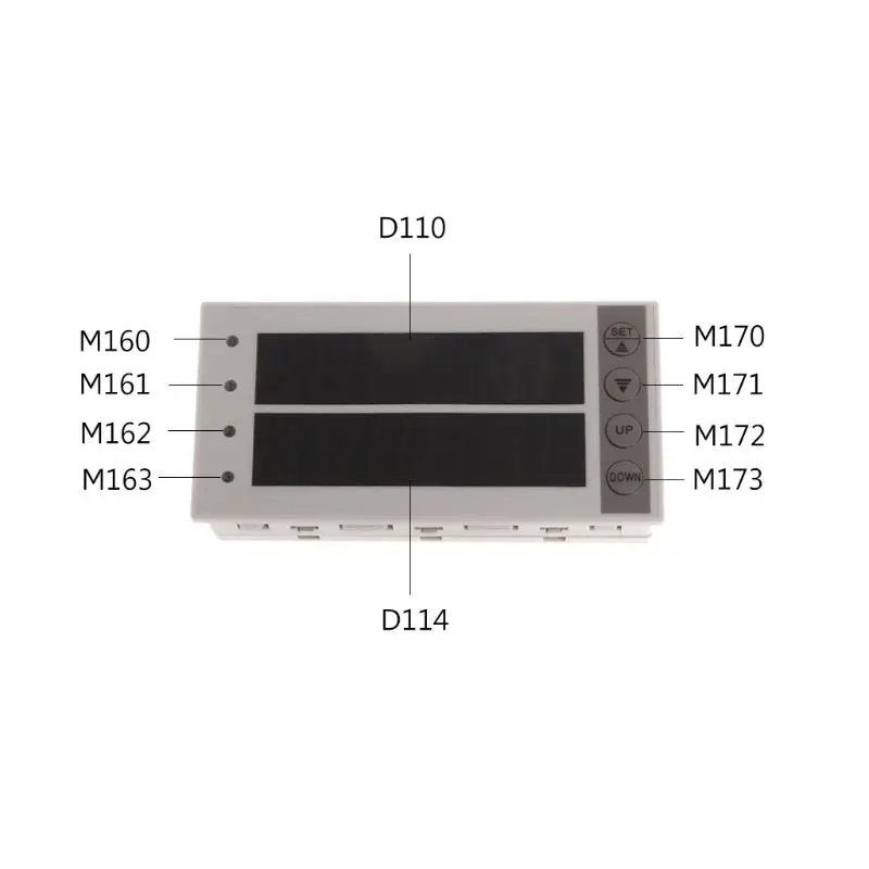 PLC FX1N-20MR& Rail Тип корпус& PLC дисплей релейный модуль задержки пуска модуль 10-28 в