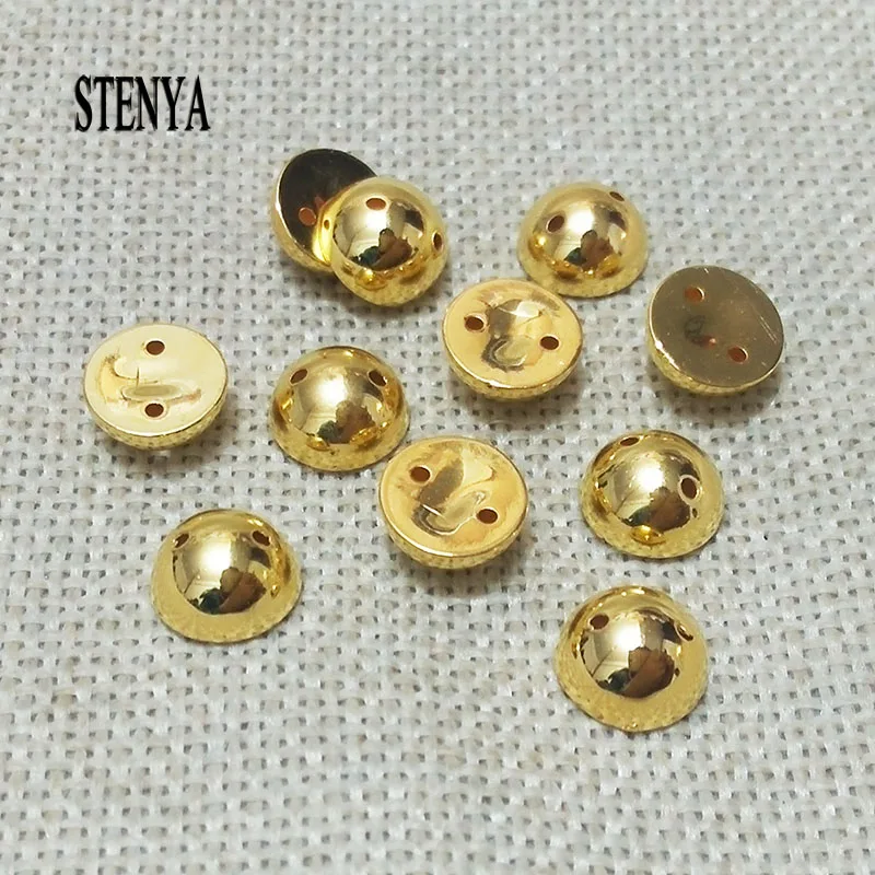 

rivet stud spikes cameo bezel 2 holes beads spacer findings handbag shoe Glue Sew on bridal cloth mobile case Sticker nail Decal