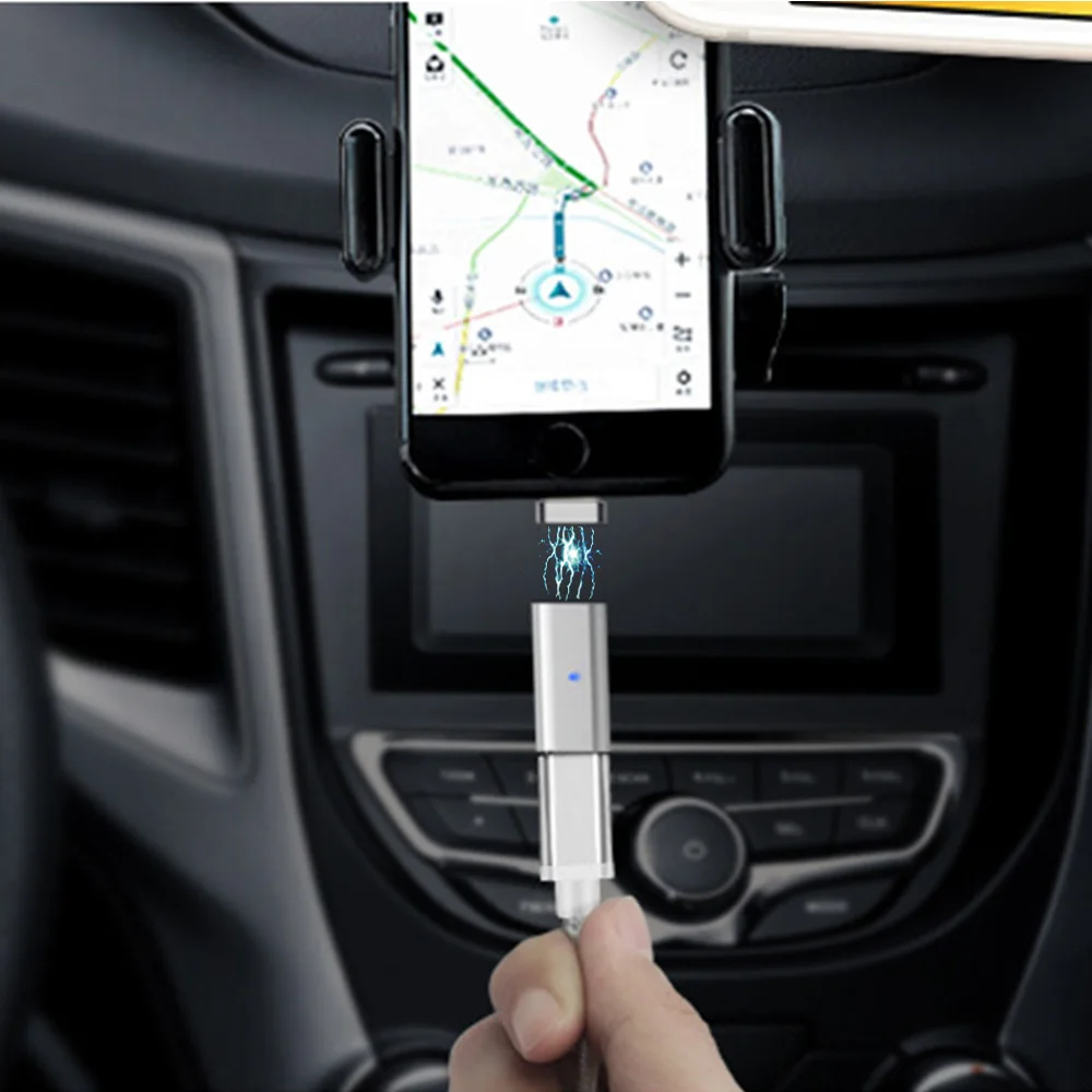 Микро USB к магнитному зарядному кабелю адаптер для освещения на 3 5 Android мобильный