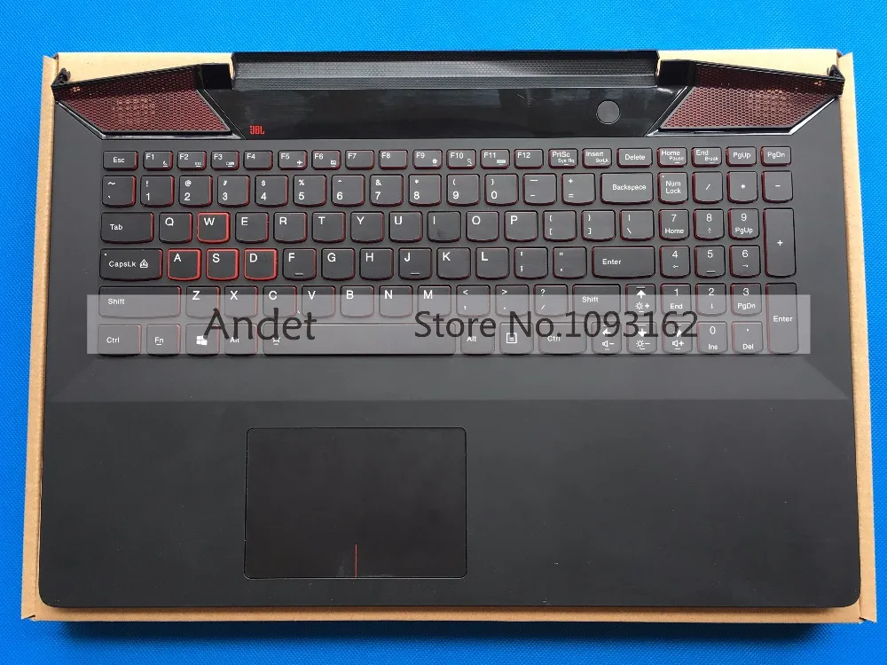 

New Original Palmrest For Lenovo Y700-15 Y700-15ISK Y700-15ACZ Keyboard with Backlit Bezel Upper Cover
