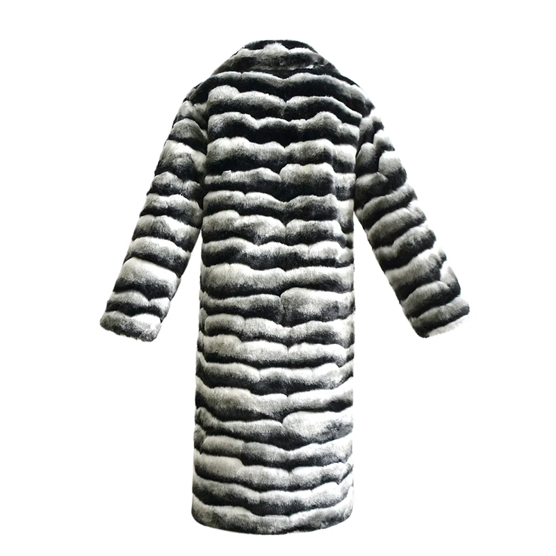 Femme L'économie Artificielle Nouvelle Femmes As Vêtements Faux Vison De Fourrure Hiver La Bande Show Manteaux Fausse Plus Zx1369 Taille 2018 pgdcBPqw