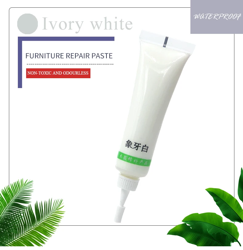 Цвета слоновой кости WhiteFurniture Scratch Fast Remover мебель из массива дерева Refinishing Paste ремонт краска для пола Colors18g ручка паста ремонт