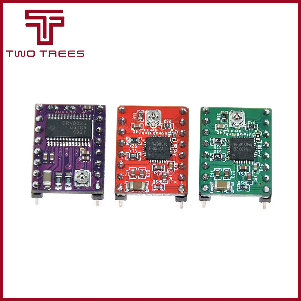 3D-принтеры StepStick DRV8825 Драйвер шагового двигателя Перевозчик Reprap 4-слойные PCB пандусы заменить A4988