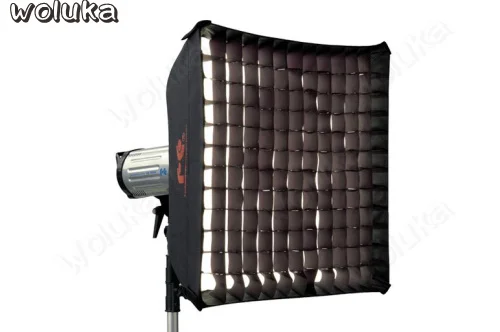

Falconeyes 120x120cm grid softbox with honeycomb flashlight with honeycomb soft box Photo light box adapter CD50 T06