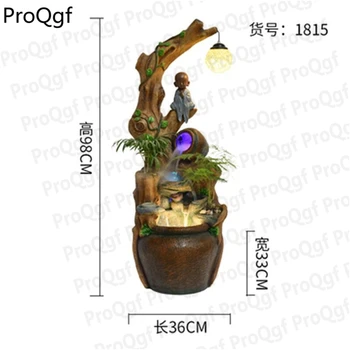 

Prodgf 1Pcs A Set European Style Water Fountain Feng Shui Lucky Home Decoration