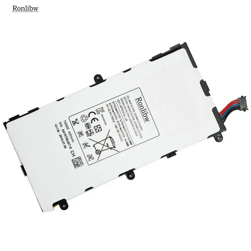 Ronlibw 5 шт. T4000E запасная батарея для Samsung Galaxy Tab Tablet 3 7 0 T211 P3210 P3200 T210 T215 T210R SM-T210R T2105 |