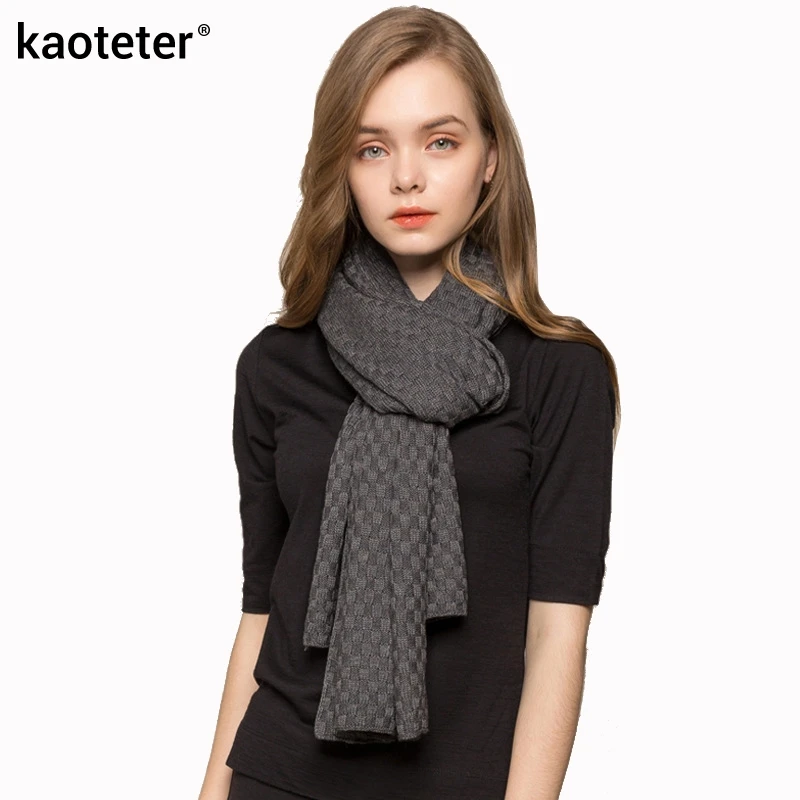 

85% Silk 15% Wool Cashmere Women's Warm Long Scarves Women Length 188cm Width 55cm Scarf Autumn Winter Pashmina Female Wraps