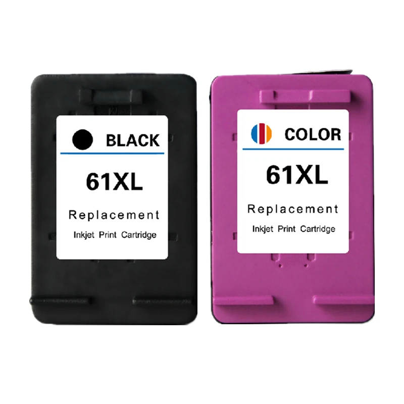 

For HP 61 hp61 XL Ink Cartridge Black & Tri-color Printer cartridge for HP J110a J210a J310a J410a 1000 2000 1510 2540 4500 2600