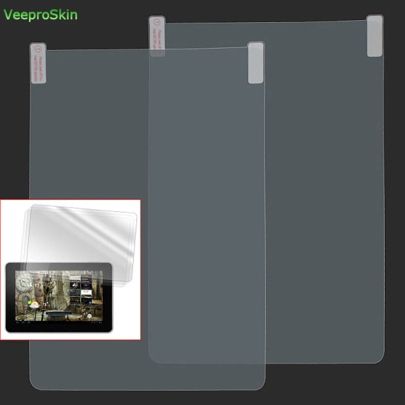 

2 Pcs Universal 10.1 " Screen Protective Protector Film For Tablet PC Durable US