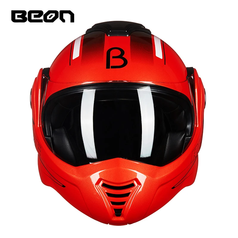 BEON-t702 180 градусов флип moto rcycle шлем casco moto модульный унисекс двойной объектив полный лицо гоночный шлем capacete четыре сезона