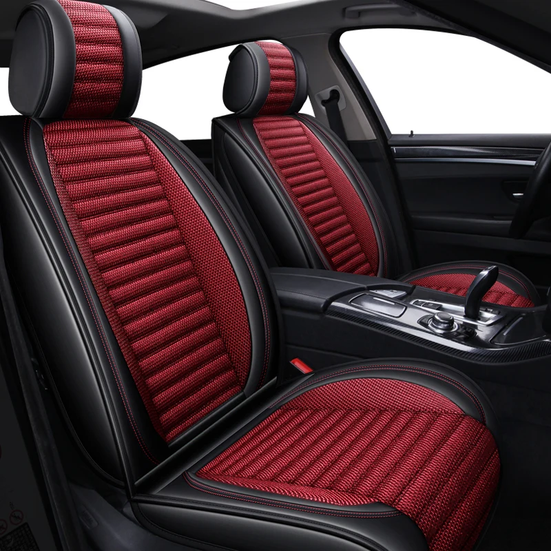  New Flax Universal auto Car seat covers For lada largus niva 4x4 priora vesta xray 2106 2109 of 200