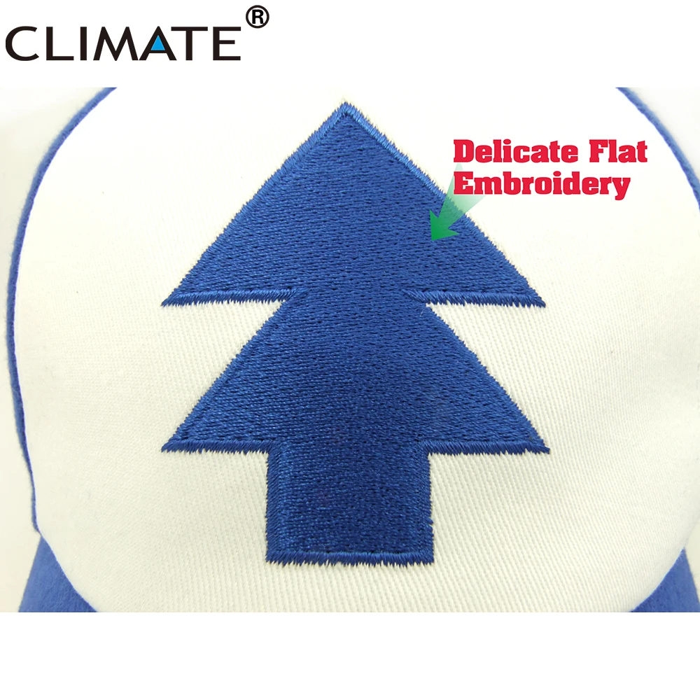 CLIMATE 2017 New Spring Summer Gravity Falls U.S Cartoon Mabel Dipper Pines Cosplay Cool Baseball Mesh Caps Adjustable Sport Hat