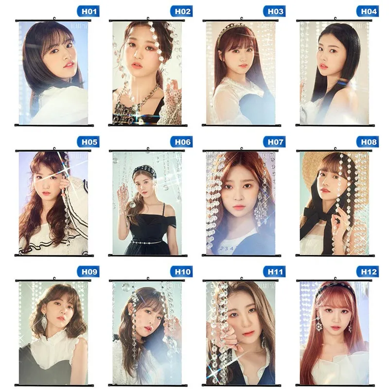 

IZ*ONE IZONE HEART*IZ 2nd Mini CD PhotoBook PhotoCard PopUpCard Poster