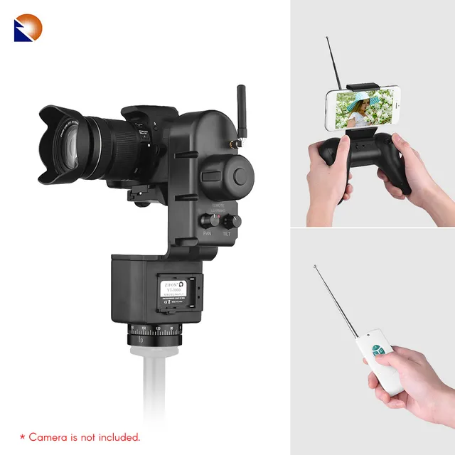 Zifon Yt 3000 50m Remote Control Electronic Pan Tilt Head Motorized Zifon Yt 3000 50m Remote Control Electronic Pan Tilt Head Motorized Panoramic Tripod For
