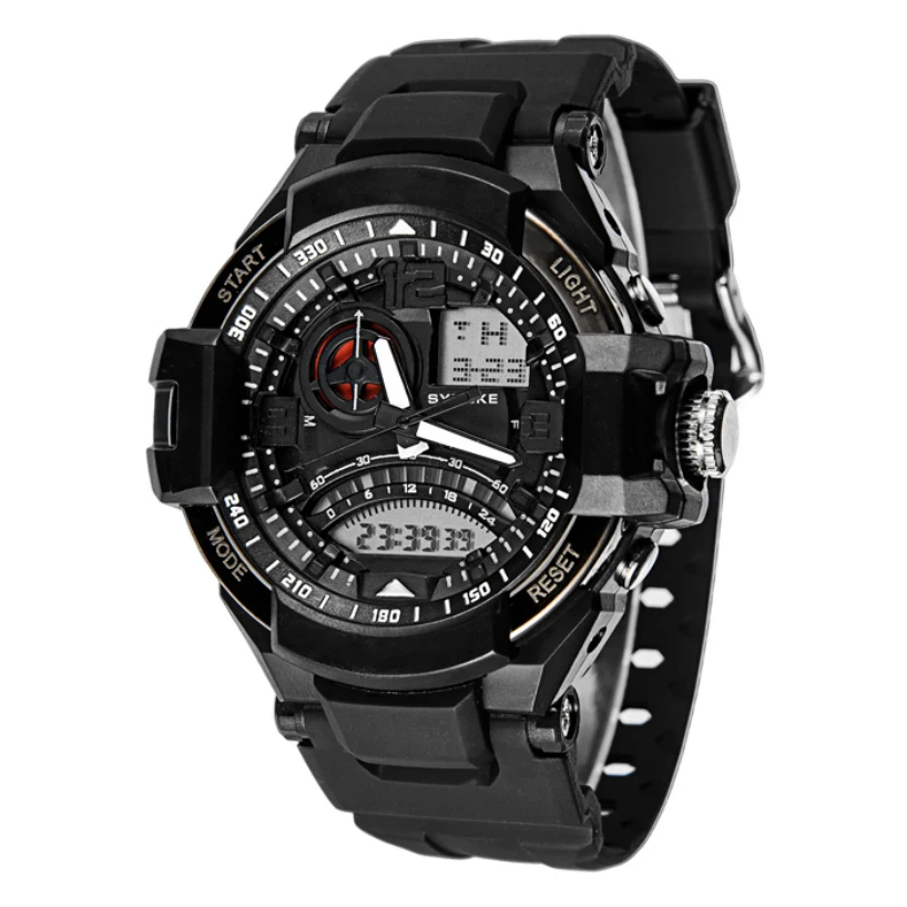 

Essential 2016 New Fashion Watch Multi Function Military Digital LED Quartz  Wristwatches Waterproof 4 Color May17