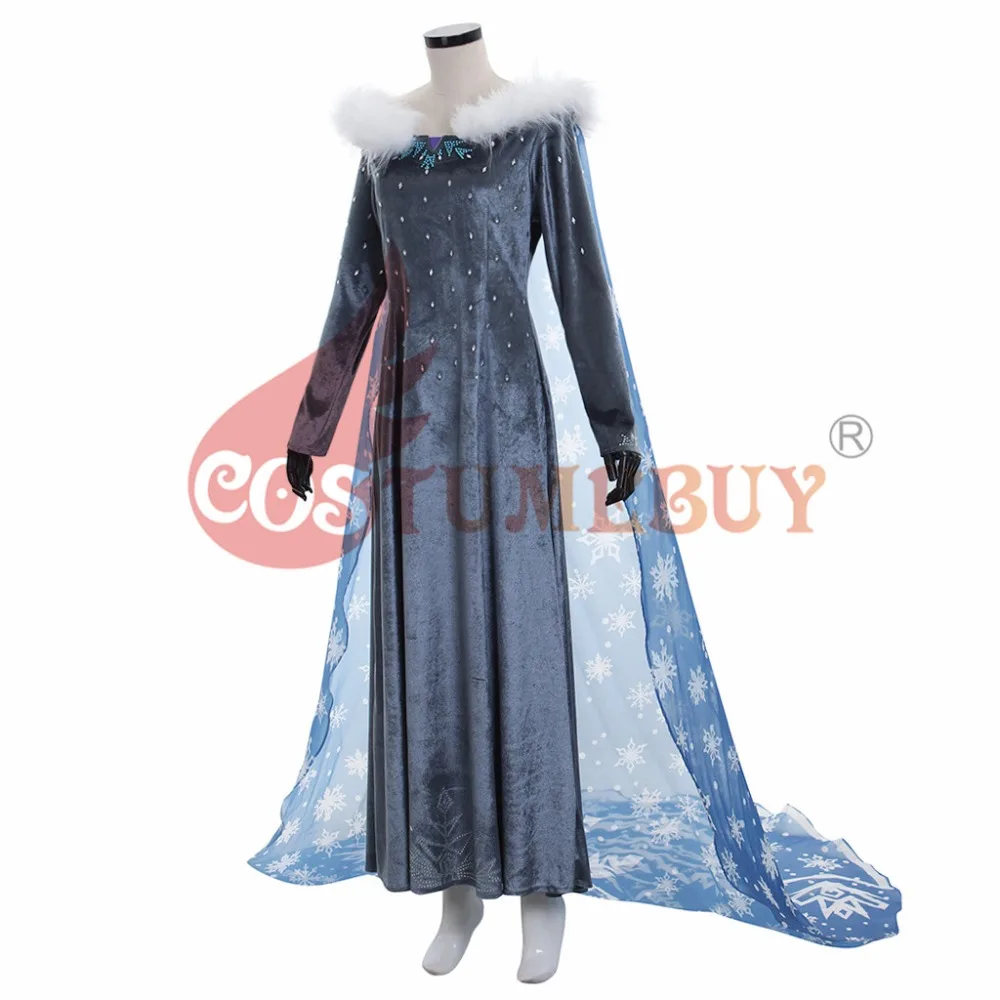 Costumebuy, костюм Олафа, платье принцессы Эльзы, платье Анны, Снежной королевы, карнавальный костюм для взрослых женщин и девочек, карнавальный костюм на Хэллоуин