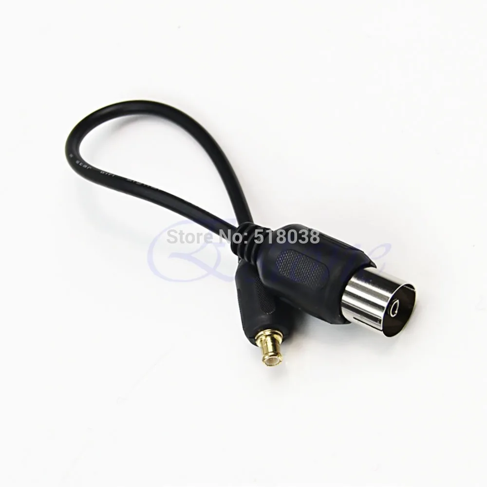 A25IEC to MCX Antenna Pigtail Cable Adapter Connector For USB TV DVB T