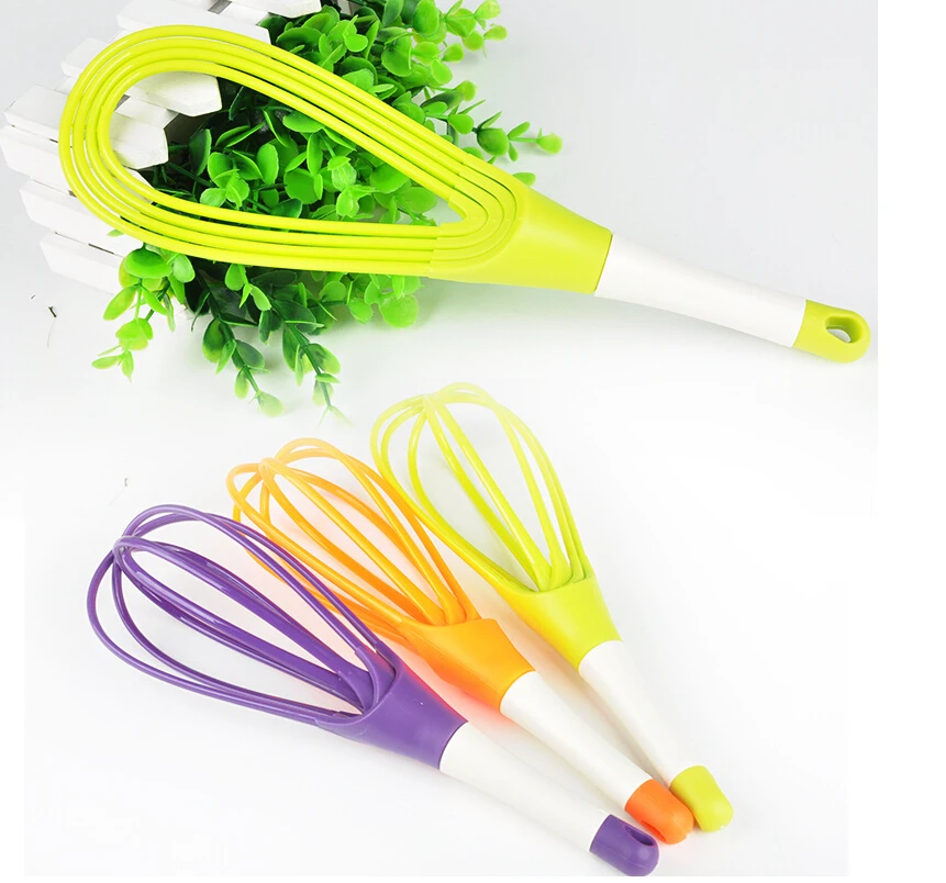 Multifunction Rotary 2 in 1 Rotatable Egg Beaters / Mixer Food grade PP