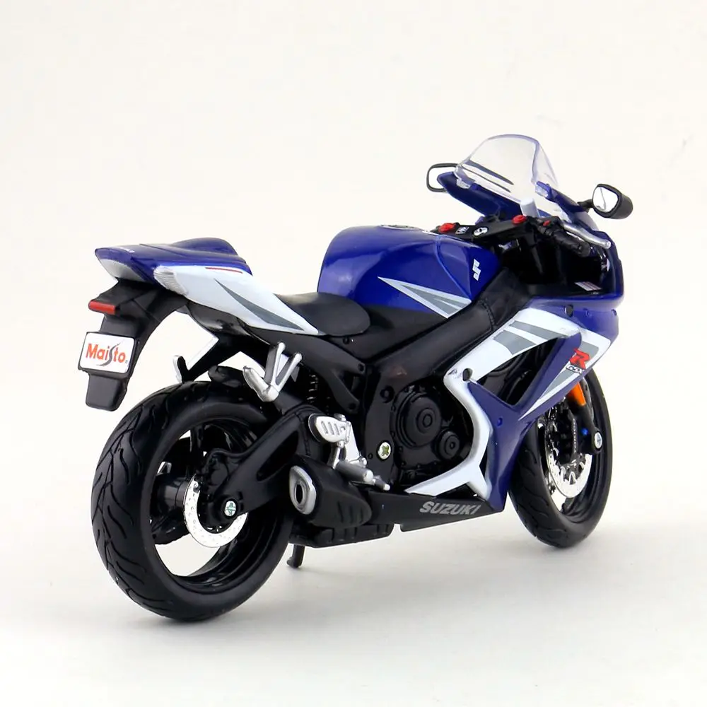 Maisto/1:12 Масштаб/Моделирование литья под давлением модель мотоцикла Игрушка/SUZUKI GSX-R750 Supercross/деликатная детская игрушка или воротник