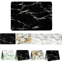 Твердый чехол с мраморной текстурой для apple Macbook Air 11 13 Pro 13 15 12 retina, матовый чехол с мраморным покрытием для ноутбука, сенсорная панель A1706