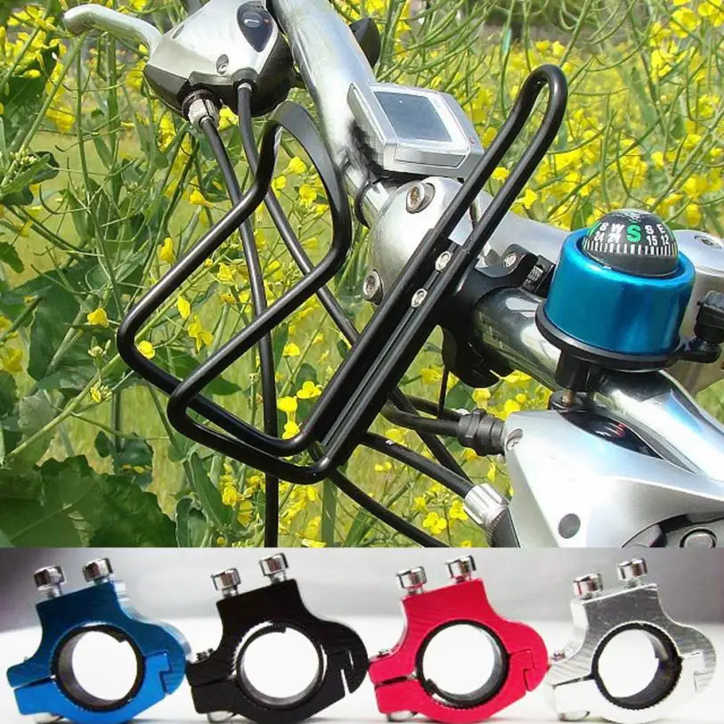 

Cycling Bike Bicycle Aluminum Alloy Handlebar Water Bottle Holder Cages Tightly Convenient Kettle Mountain Bike Holder P50