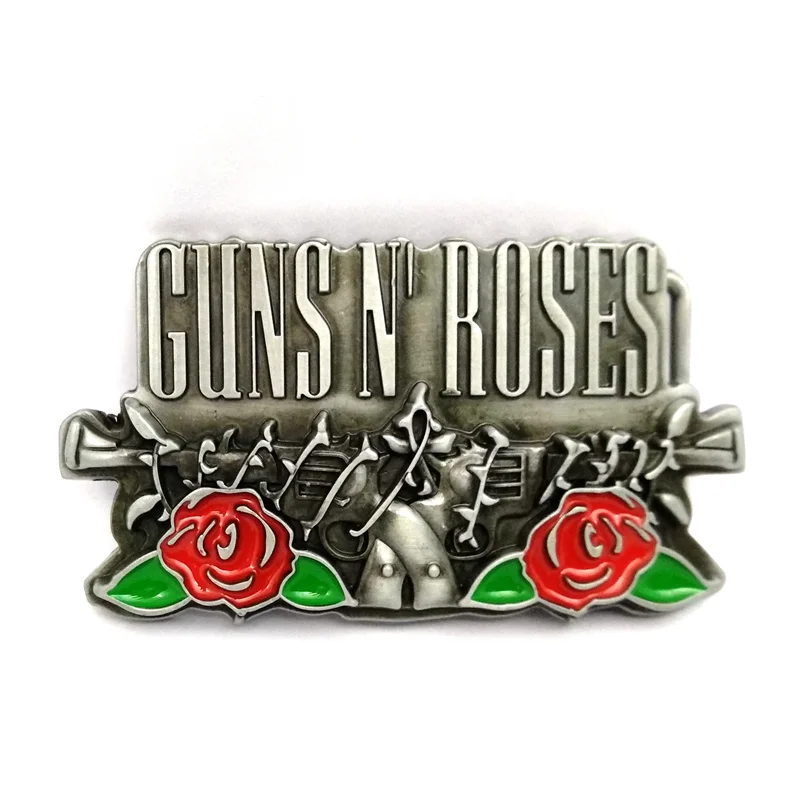 American classic hard rock band Guns N 'Roses Buckle for belts zinc