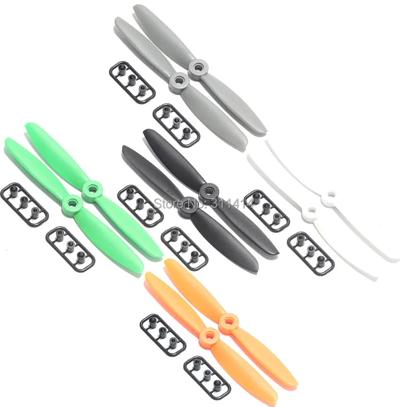 20 пар/40 шт 5040 5040R 5045 пропеллер ABS 5x4 &quotCW/CCW Prop для QAV250 C250 H250 F330 RC Мини Квадрокоптер