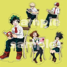 Аниме My Hero Academy Boku no Hero Academy акриловые фигурки Стенд карты 15 см игрушки Настольный Декор Коллекционная Коллекция для косплея Новинка