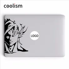 Dragon Ball Goku Saiyan аниме наклейка для ноутбука Apple наклейка для MacBook Air 13 Pro retina 11 12 15 дюймов Mac hp Mi Book наклейка на кожу
