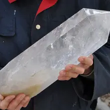 Ddh001280 большой природа Прозрачный кристаллический кварц точка Рейки заживление