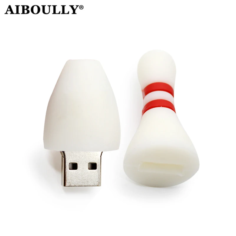 AIBOULLY Usb 2,0 боулинг Usb палка 32 Гб 64 ГБ флеш-карта памяти Флешка USB 4 ГБ 8 ГБ 16 ГБ флэш-накопитель для ПК