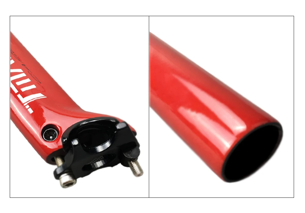 Красная пышная руль из углеродного волокна+ углерода подседельный штырь для горного велосипеда руль шоссейный велосипед Бент бар 31,8 мм* 400/420/440 ультратонкое Оптическое стекло светильник глянцевый