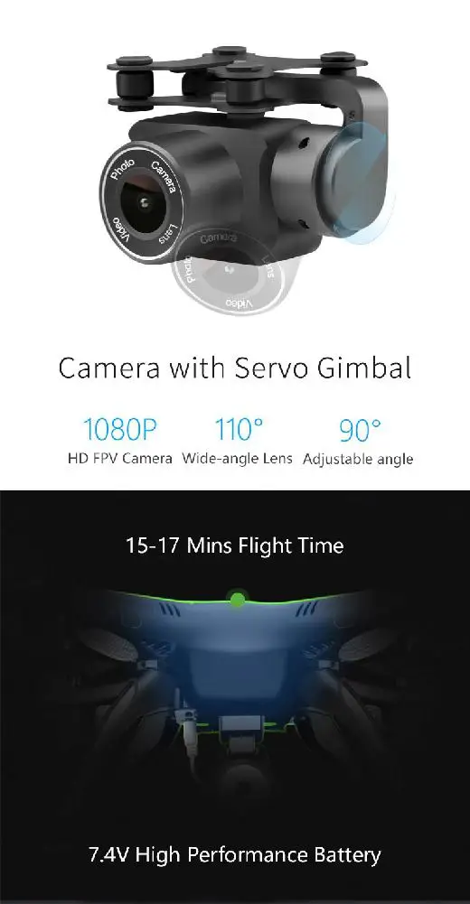 GW83 gps 5G wifi 1080P Дрон Профессиональный Дрон с камерой HD RC wifi FPV в режиме реального времени Квадрокоптер радиоуправляемые игрушки Дрон