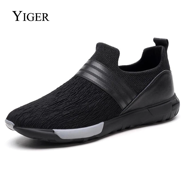 

YIGER New Men Mesh Air Mesh shoes Man Sneaker Fashion Casual shoes Sets foot shoes Summer Black/Brown free shipping 0099